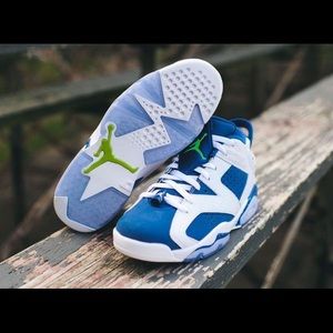 Air Jordan 6 Retro Low Seahawks